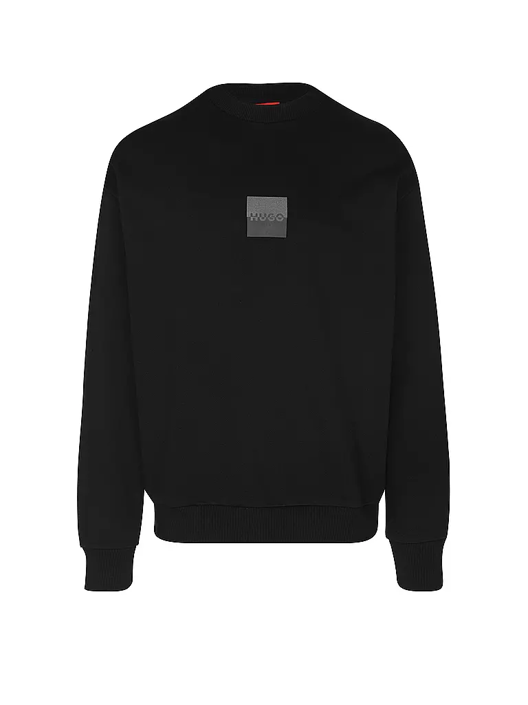 HUGO | Sweater DUSPLITED | Nero
