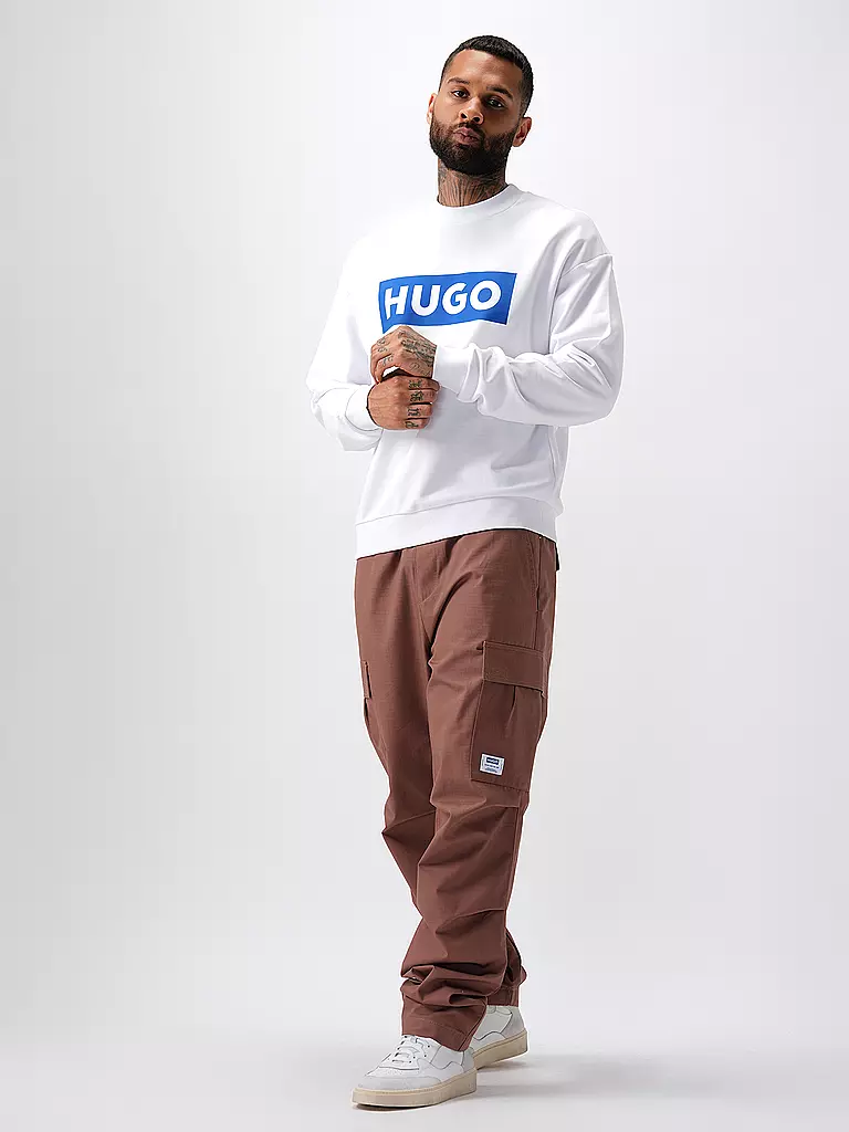 HUGO | Sweater NIERO | Bianco