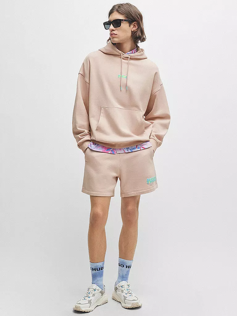 HUGO | Sweatshorts DAPALMI | Rosa