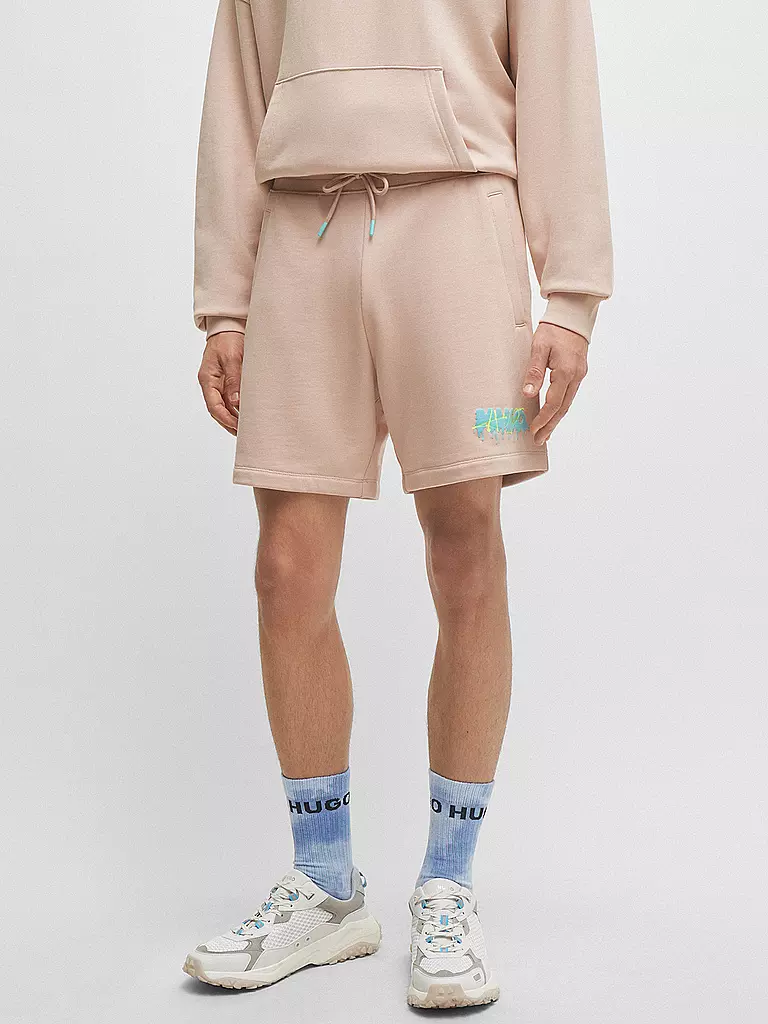 HUGO | Sweatshorts DAPALMI | Rosa
