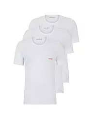 HUGO | T-shirt confezione da 3 bianco | Bianco