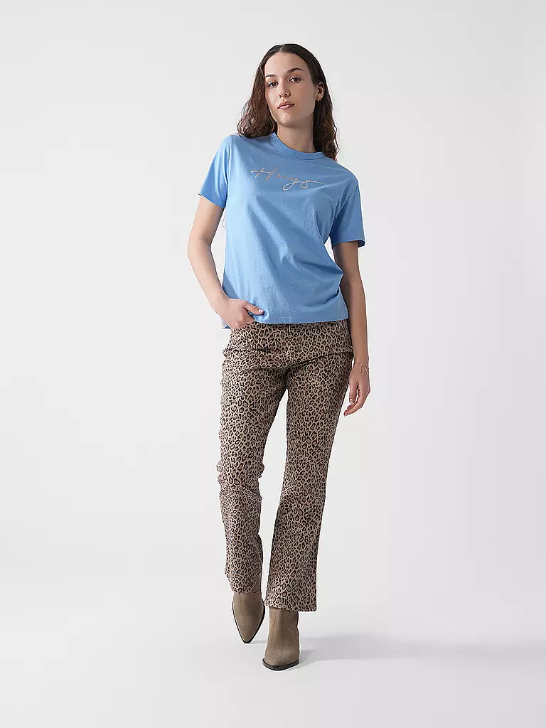 HUGO | T-shirt DAMACIA_3 | Blu chiaro