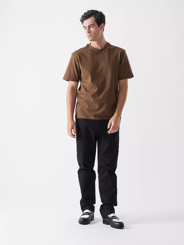 HUGO | T-shirt DAPOLINO | Marrone
