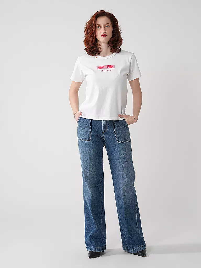 HUGO | T-Shirt DESTREL | Bianco