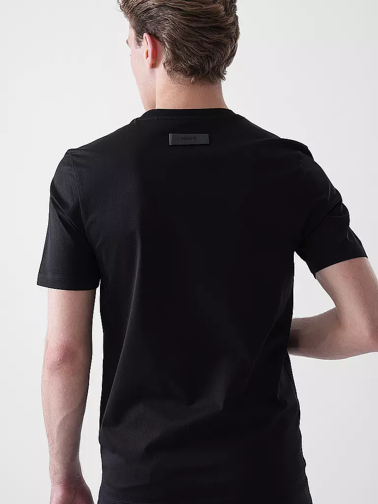HUGO | T-shirt DIMERSTEE | Nero