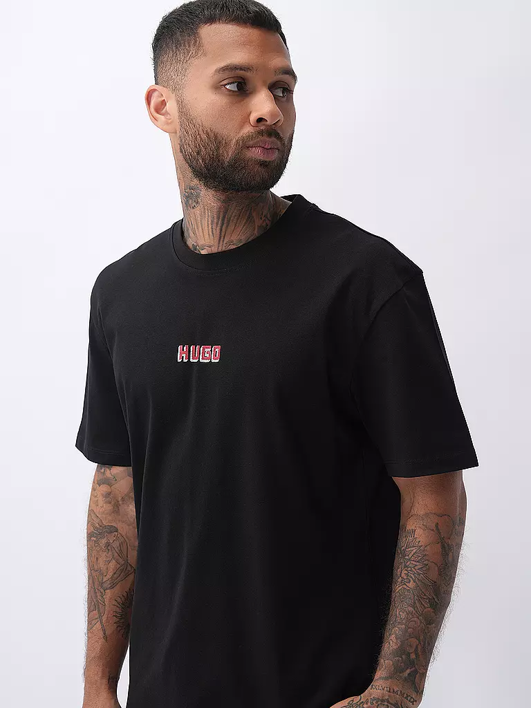 HUGO | T-shirt DIQITEE | Nero