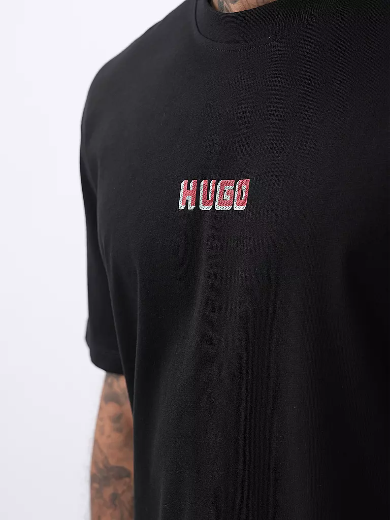 HUGO | T-shirt DIQITEE | Nero