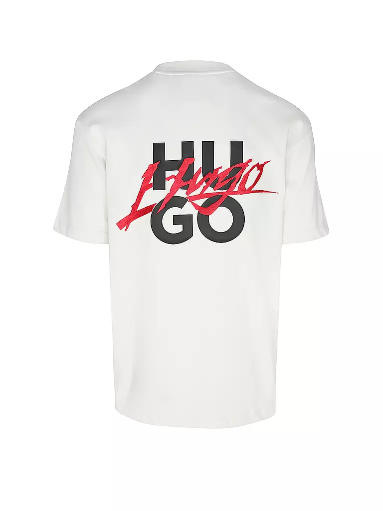 HUGO | T-Shirt DLOGOTEE | Bianco