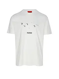 HUGO | T-shirt DUGOLINI | Crema