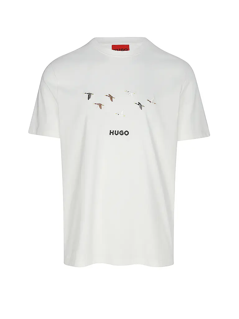 HUGO | T-Shirt DUGOLINI | Crema