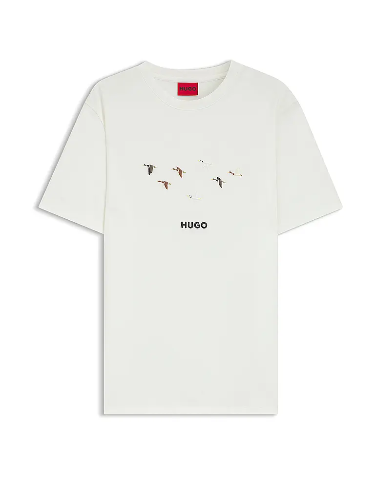 HUGO | T-Shirt DUGOLINI | Crema
