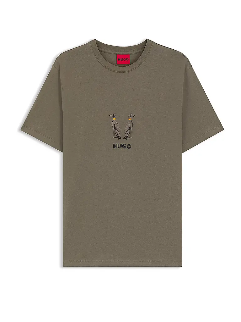 HUGO | T-shirt DUGOLINI | Grigio