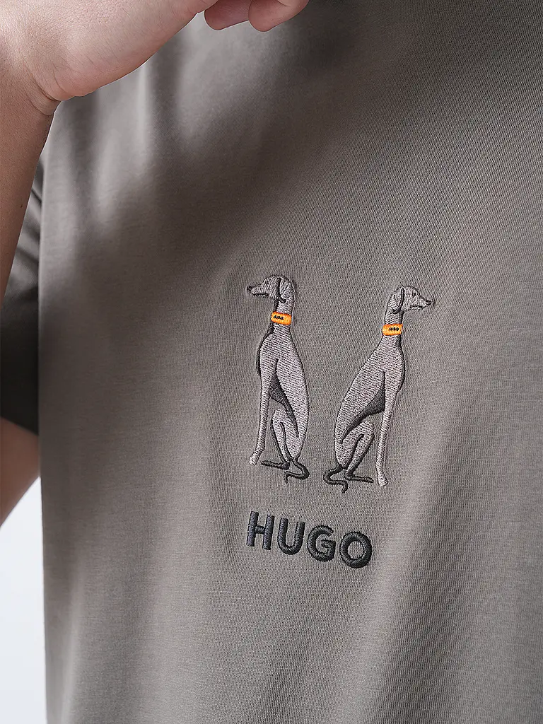 HUGO | T-shirt DUGOLINI | Grigio