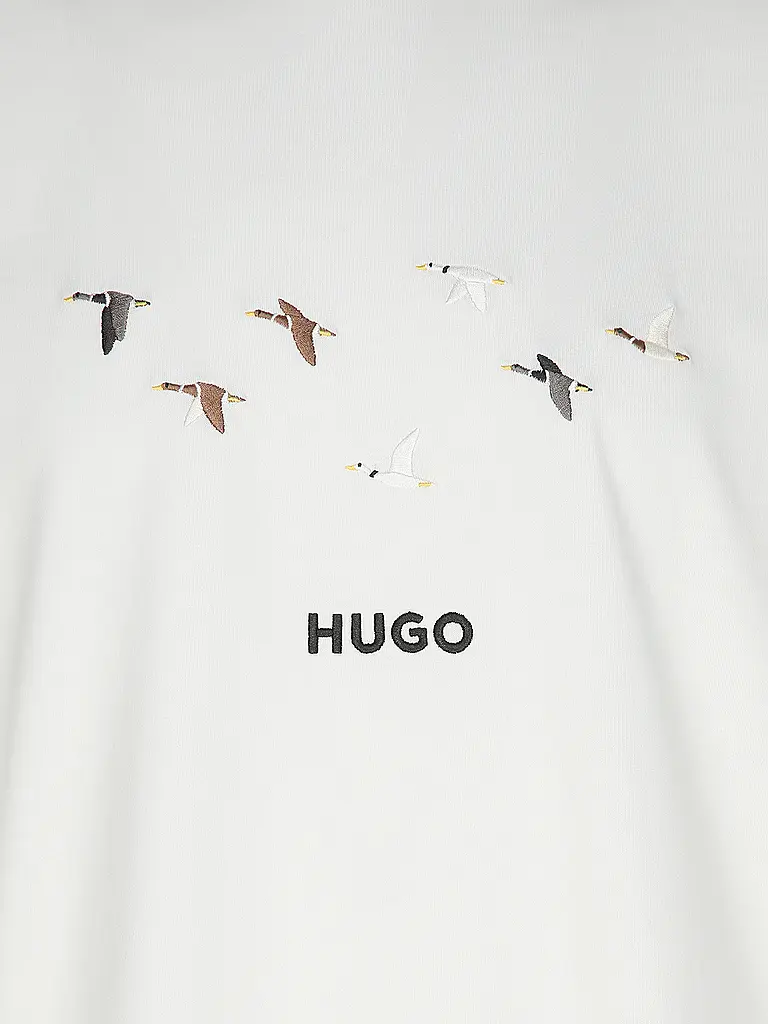 HUGO | T-Shirt DUGOLINI | Crema
