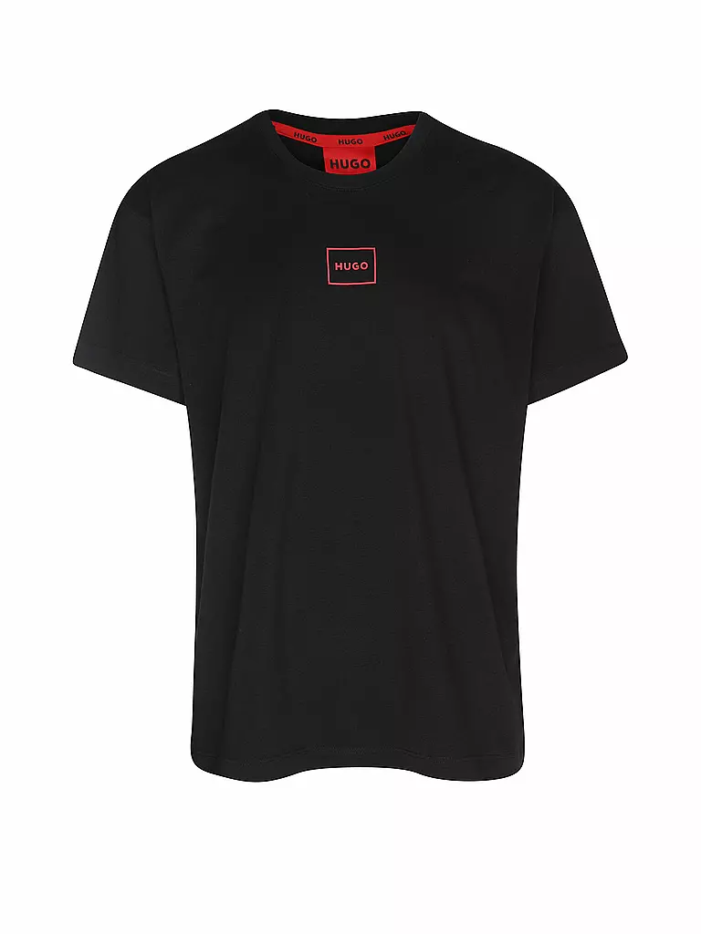 HUGO | T-shirt Loungewear LAZE | Nero