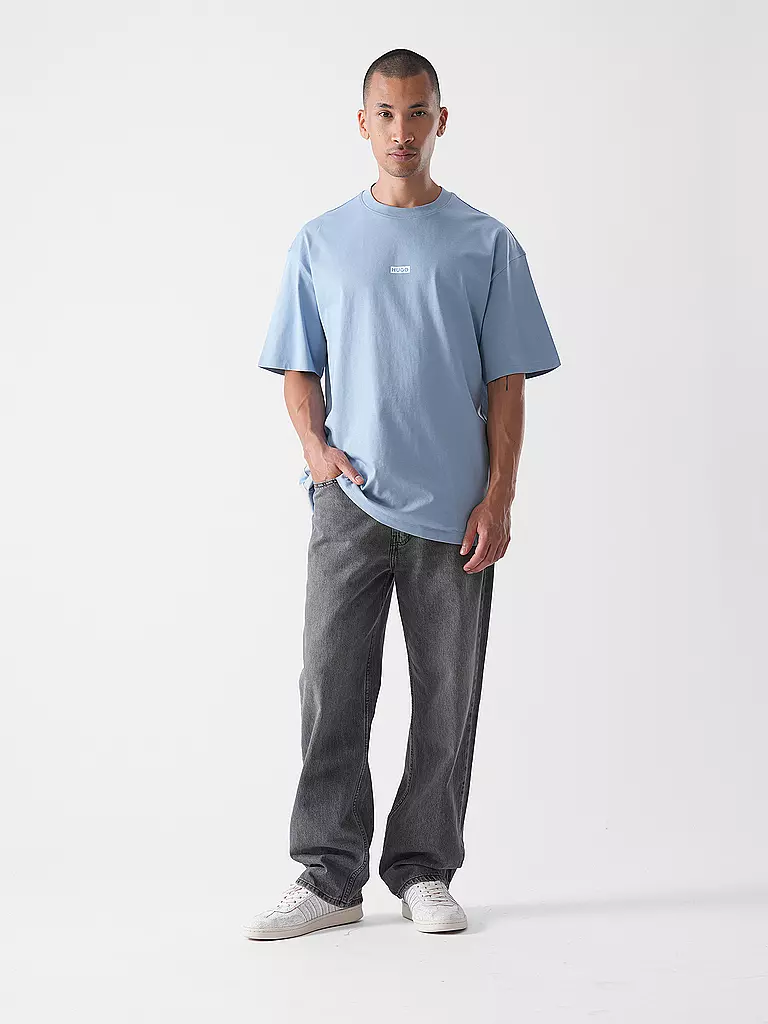 HUGO | T-Shirt NALONO | Blu chiaro