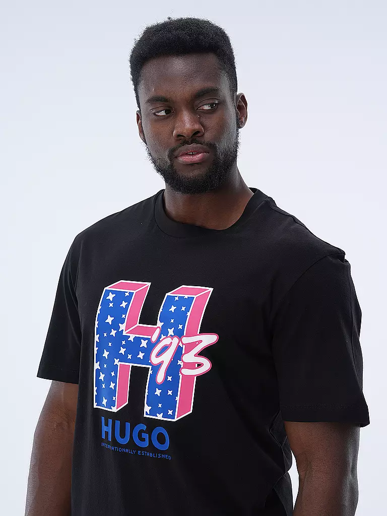 HUGO | T-Shirt NENTRYLE | Nero