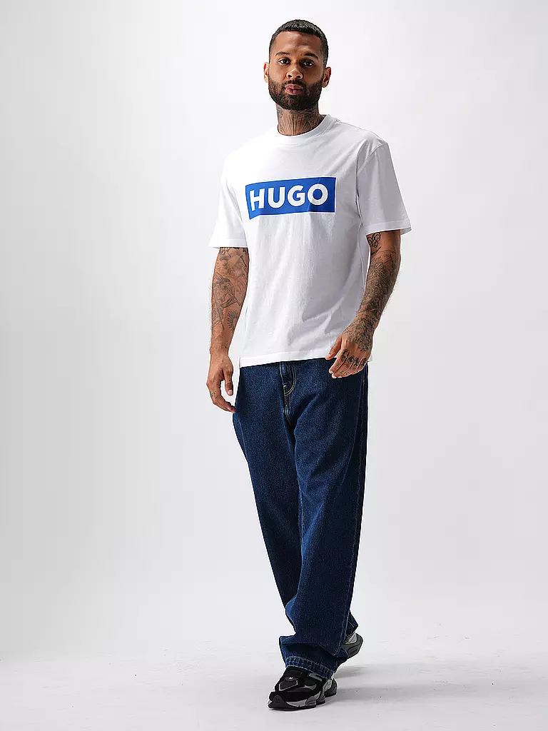 HUGO | T-Shirt NICO | Bianco