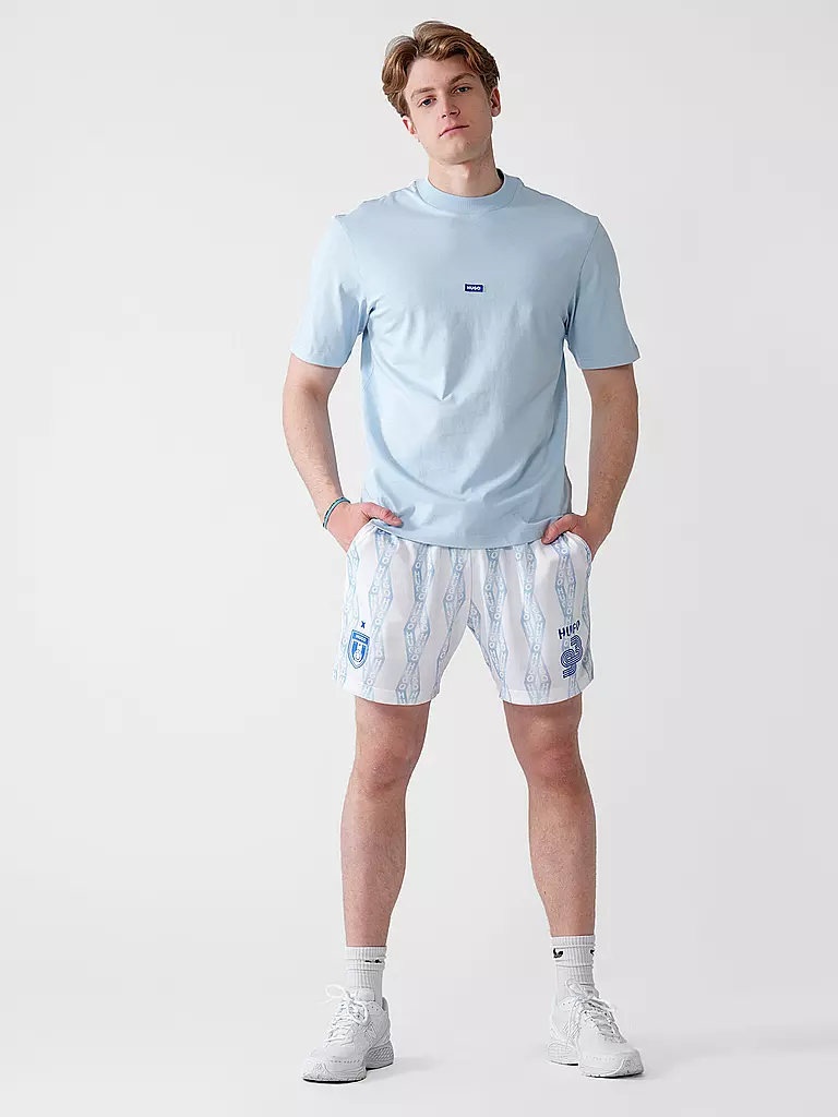 HUGO | T-shirt NIEROS | Blu chiaro
