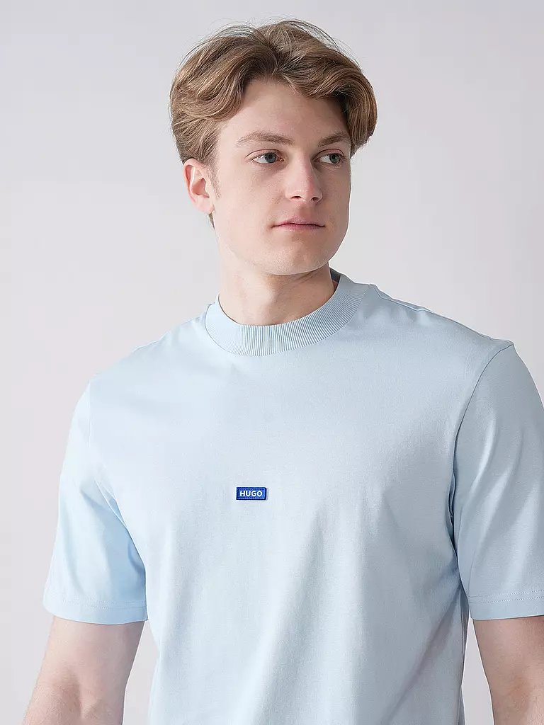 HUGO | T-shirt NIEROS | Blu chiaro