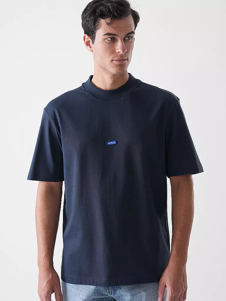 HUGO | T-shirt NIEROS | Blu scuro