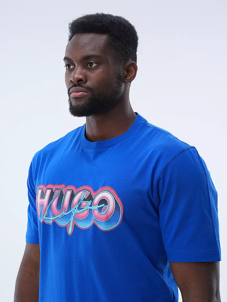 HUGO | T-Shirt NILLUMI | Blu