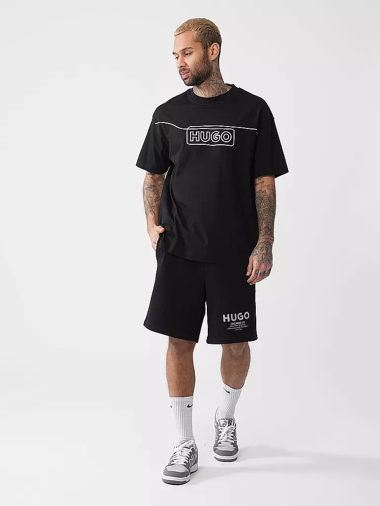 HUGO | T-shirt NOIDERYO | Nero