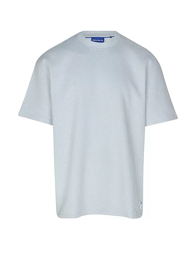 HUGO | T-shirt NUWAFFLE | Blu chiaro