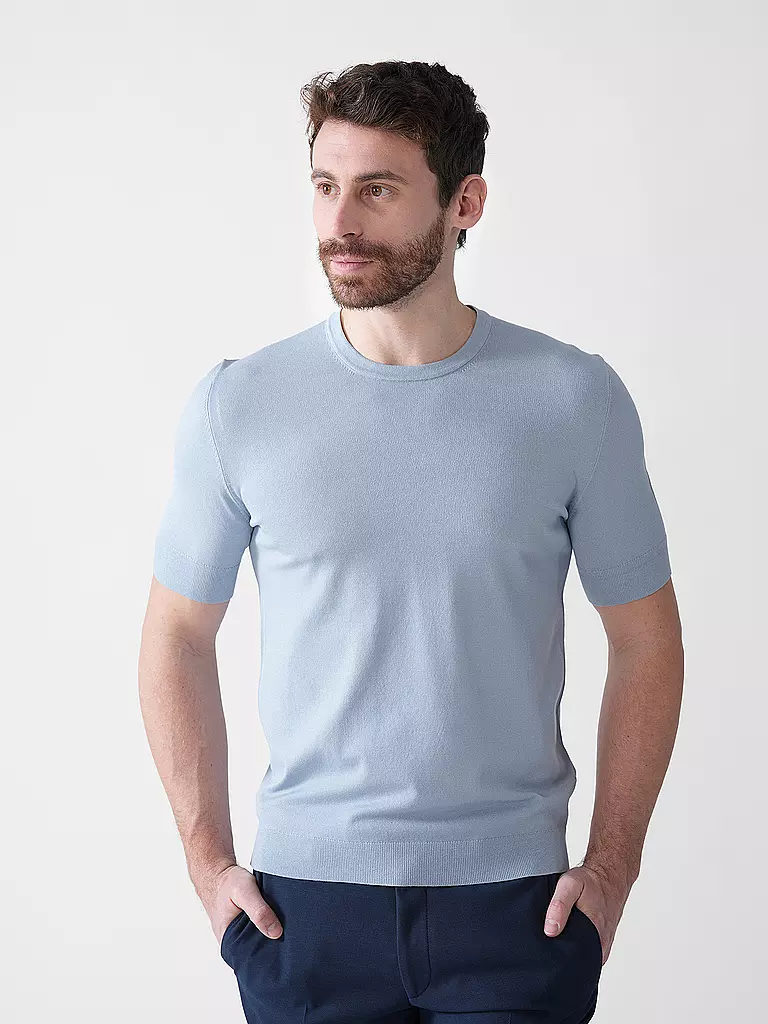 HUGO | T-shirt SAN CARL | Blu chiaro