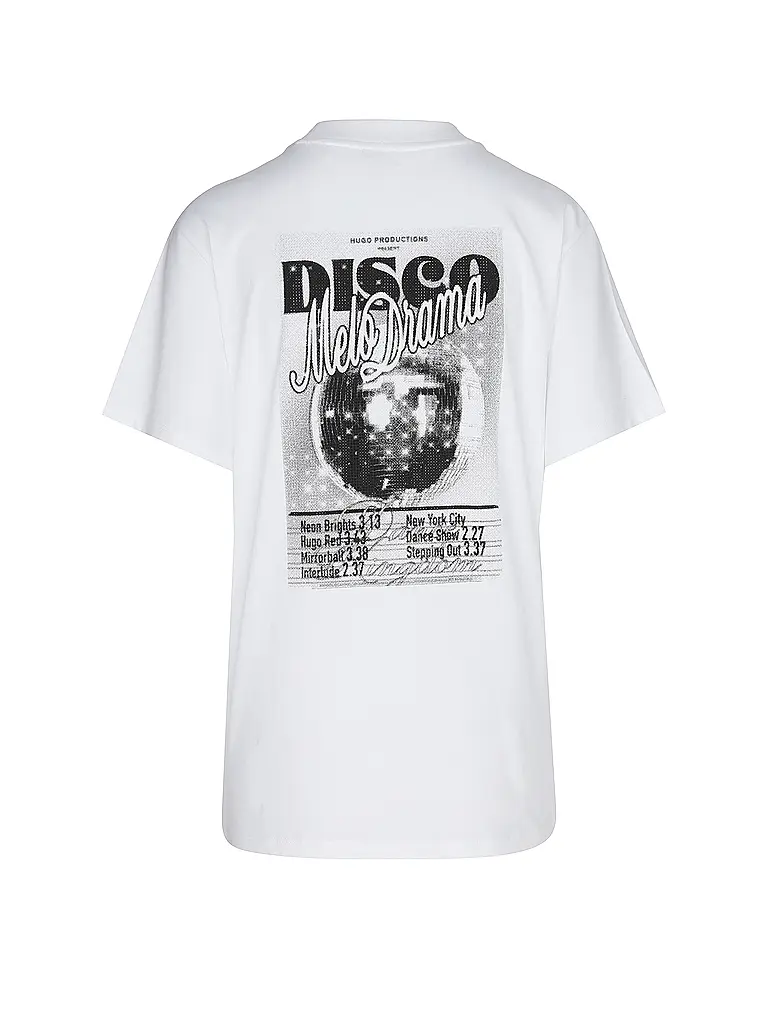HUGO | T-Shirt VINTAGE TEE_18 | Bianco