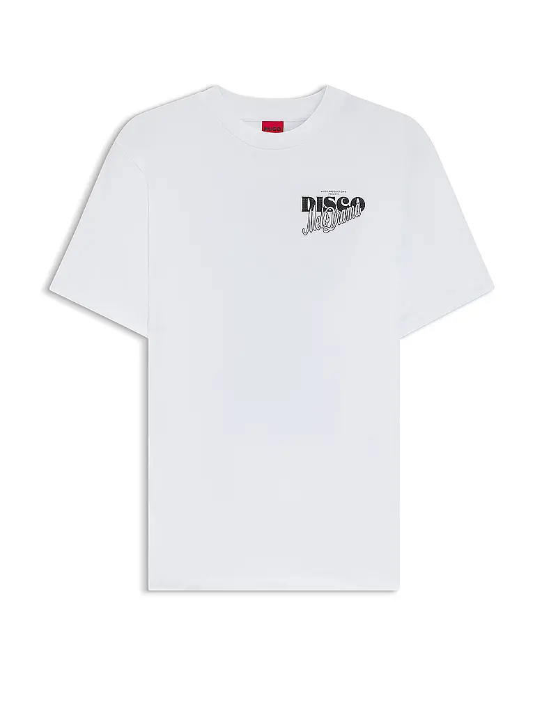 HUGO | T-Shirt VINTAGE TEE_18 | Bianco