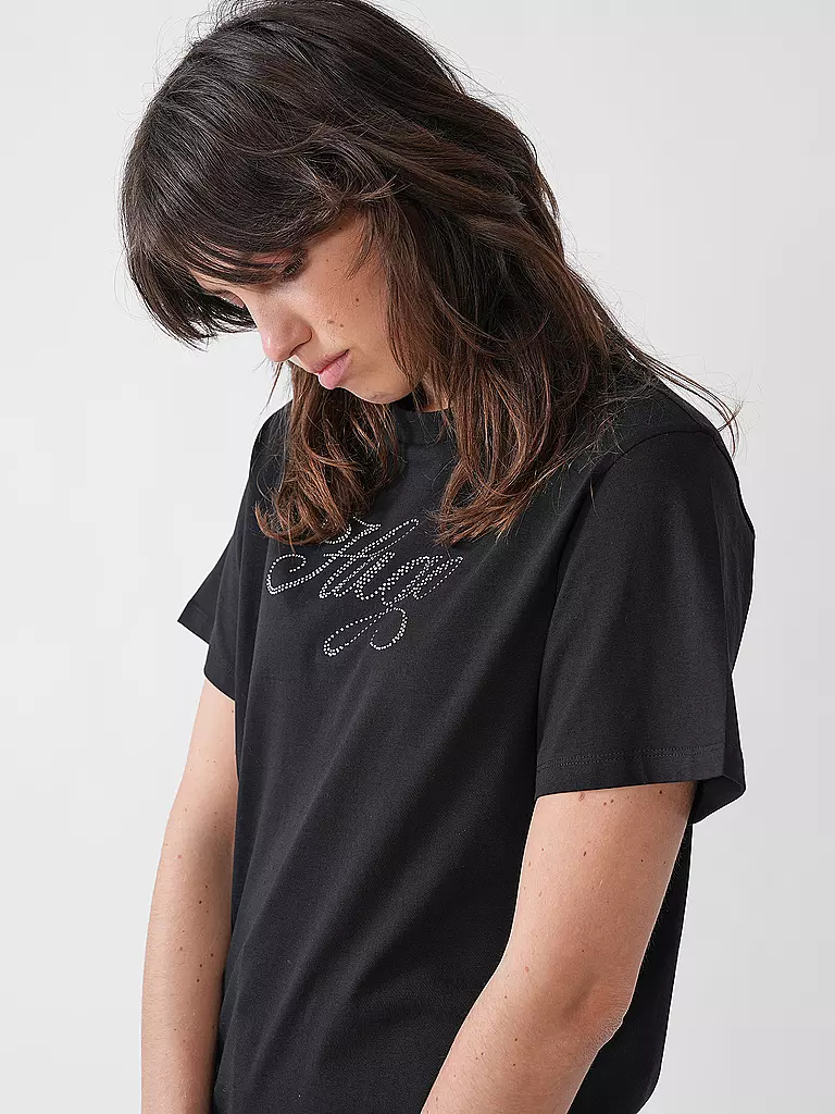 HUGO | T-Shirt VINTAGE | Nero