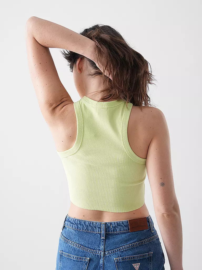 HUGO | Top Cropped Fit  | Verde chiaro