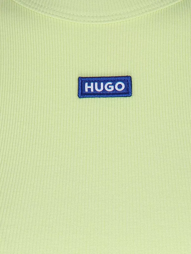 HUGO | Top Cropped Fit  | Verde chiaro