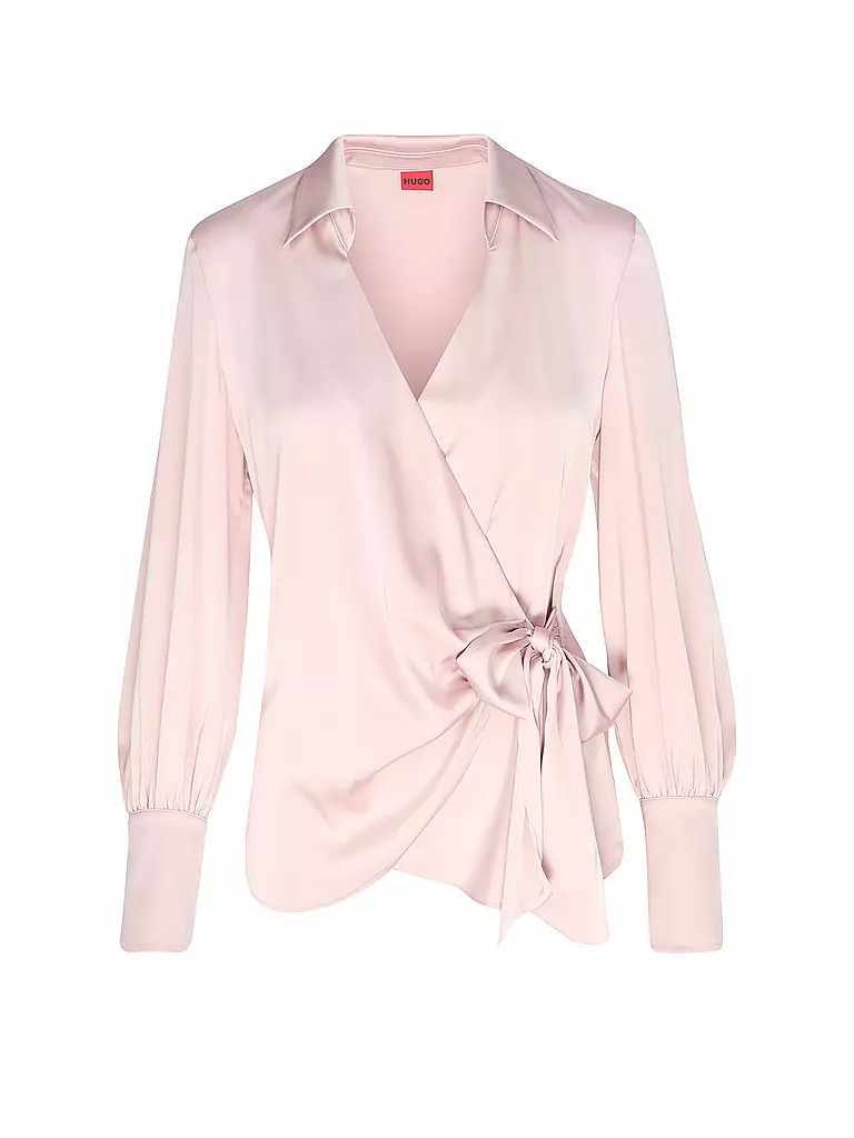 HUGO | Wickelbluse EDAMA  | Rosa