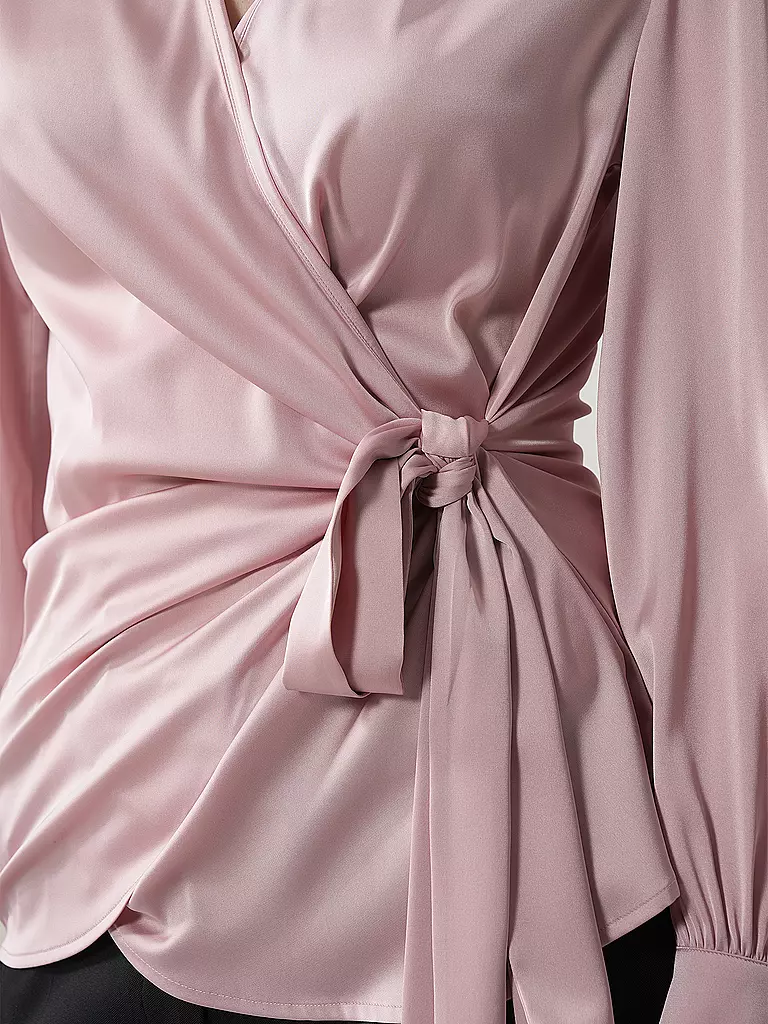 HUGO | Wickelbluse EDAMA  | Rosa