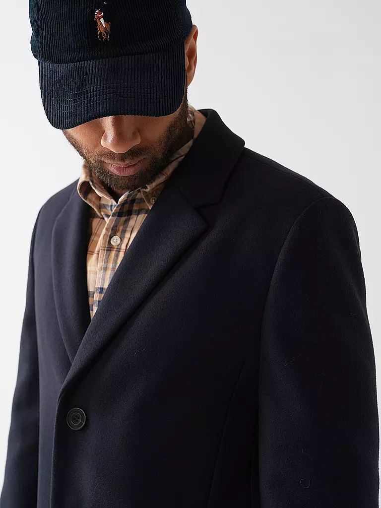 HUGO | Wollmantel | Blu