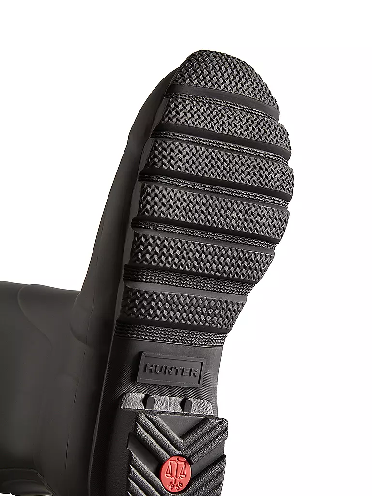 HUNTER BOOT | Stivali di gomma ORIGINAL TALL BACK ADJUSTABLE | Nero