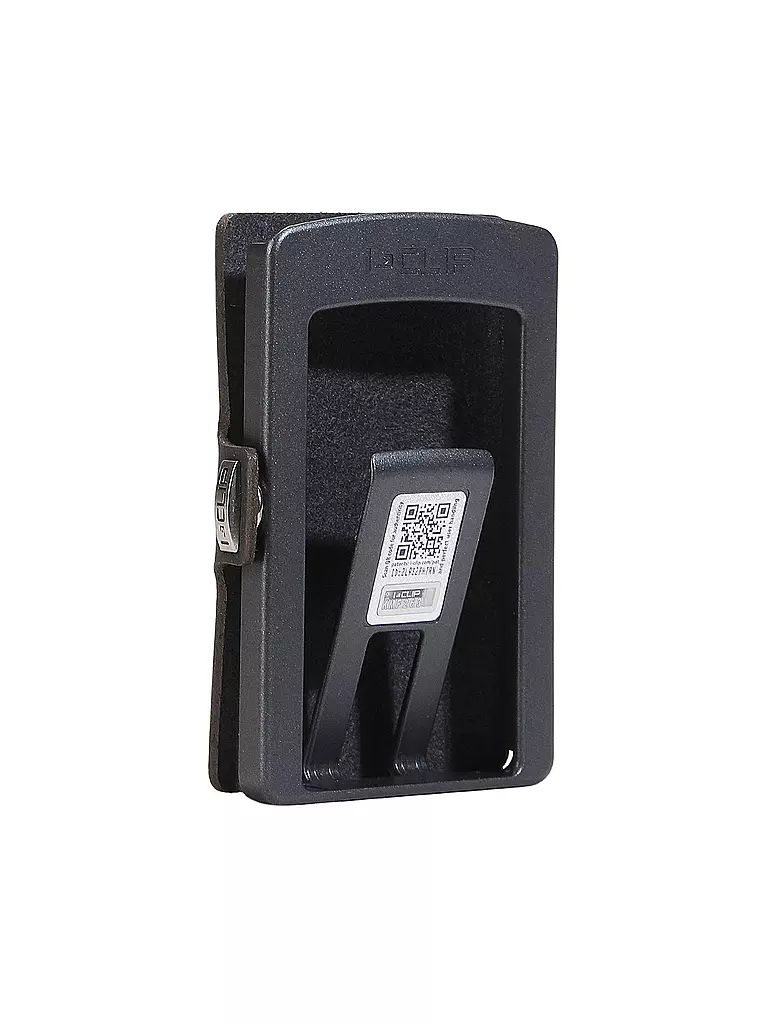 I-CLIP | Portacarte SOFT TOUCH | Nero