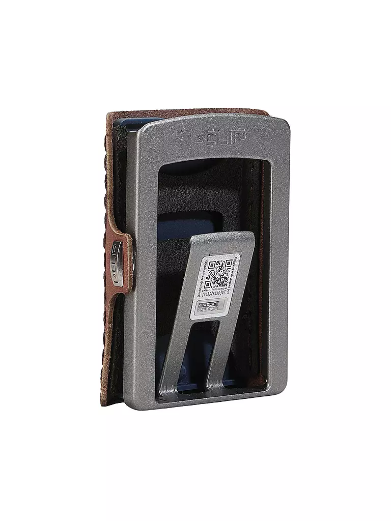 I-CLIP | Portacarte | Marrone