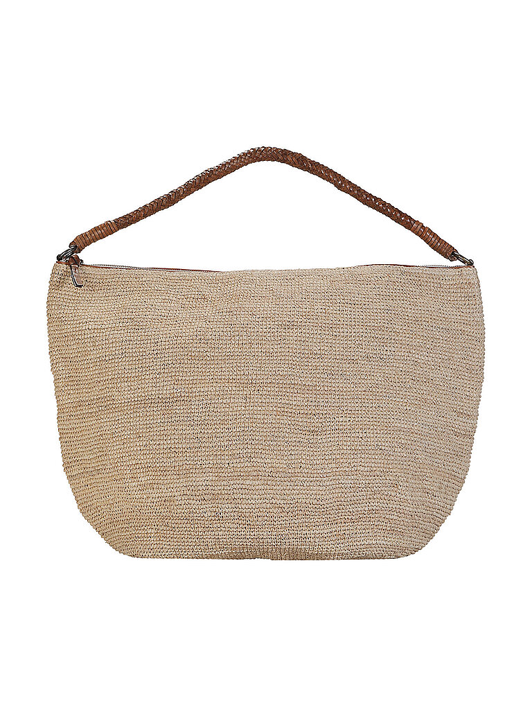 Borsa di paglia - Borsa a spalla UTOPIA marrone