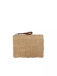 IBELIV | Borsa di paglia - Clutch TANALA | Beige