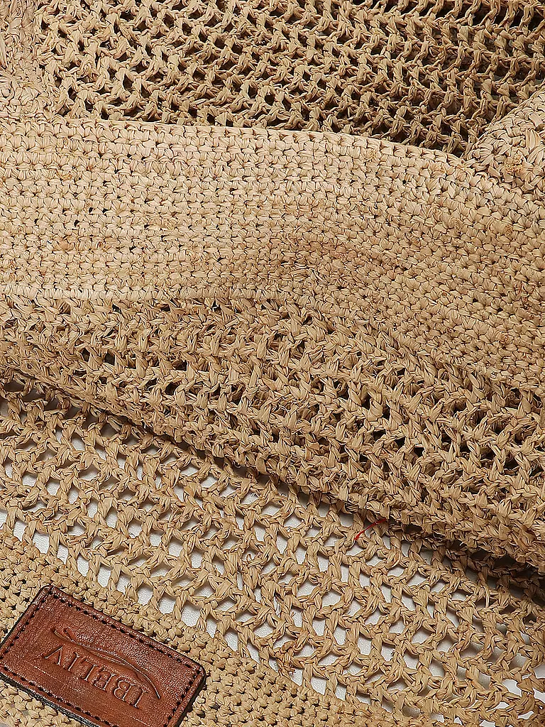 IBELIV | Borsa di paglia - Shopper FASIKA | Beige