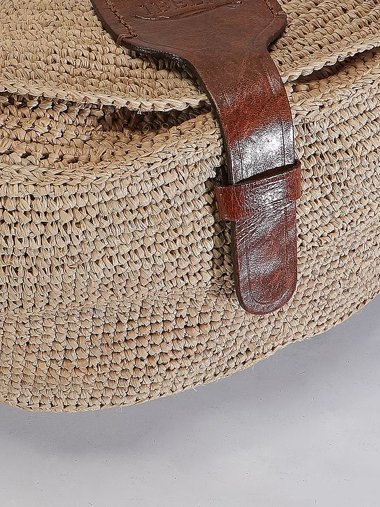 IBELIV | Strohtasche - Mini Bag TIAKO | Beige