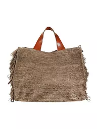 IBELIV | Strohtasche - Shopper ONJA | Marrone