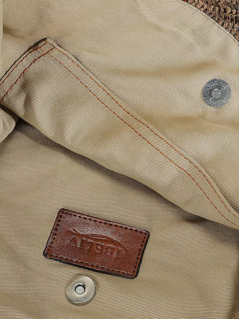 IBELIV | Strohtasche - Shopper ONJA | Marrone