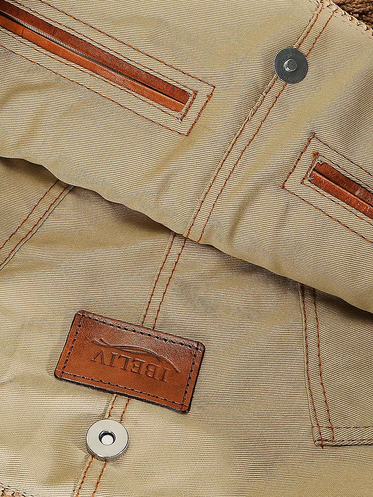IBELIV | Strohtasche - Tote Bag ANJARA | Beige