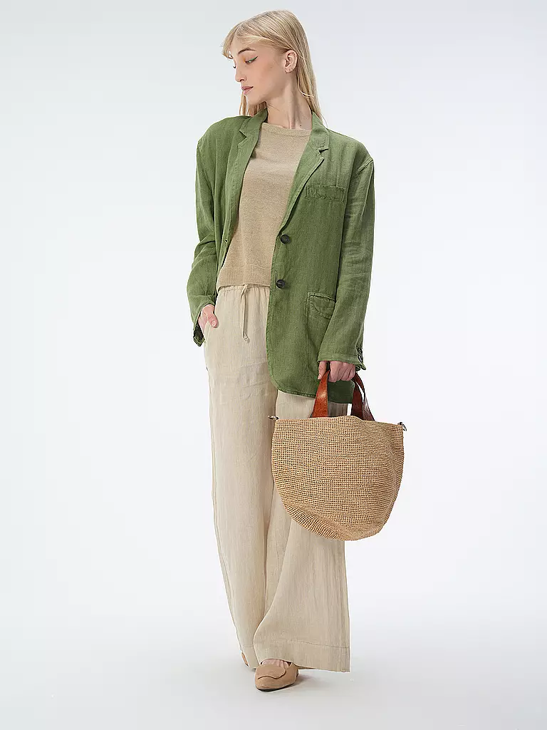 IBELIV | Strohtasche - Umhängetasche MIROZY | Beige