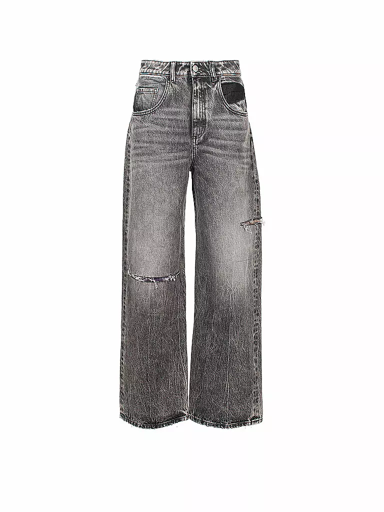 ICON DENIM | Jeans Flared Fit POPPY | Grigio