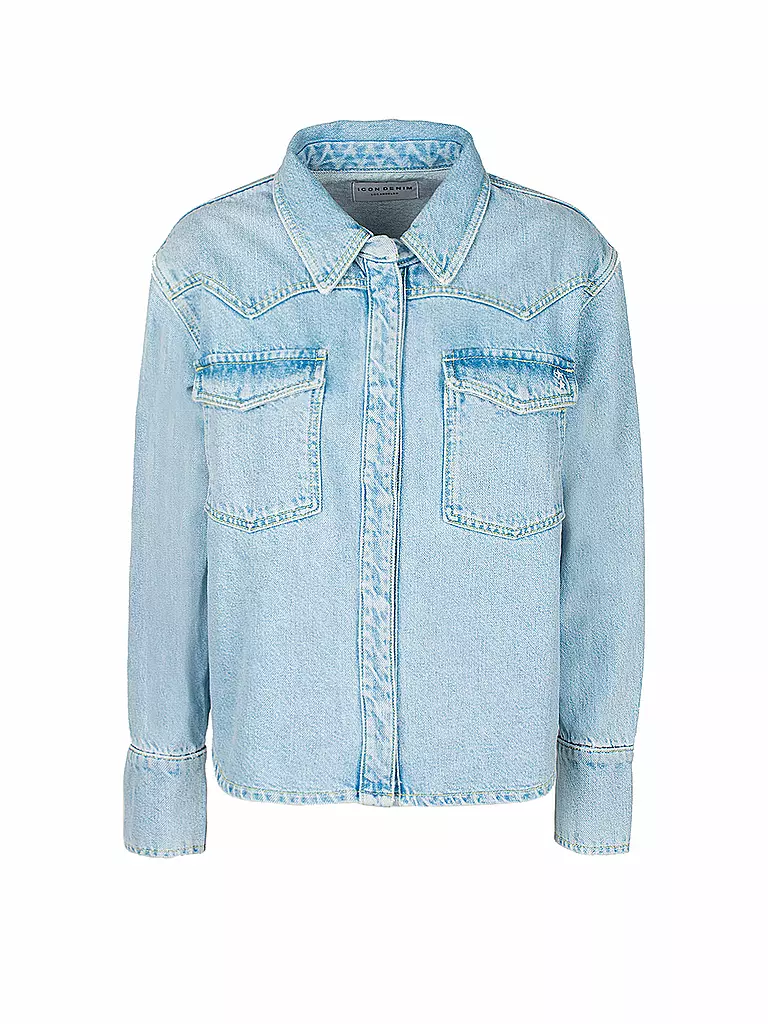 ICON DENIM | Jeansbluse NORAH | Blu chiaro